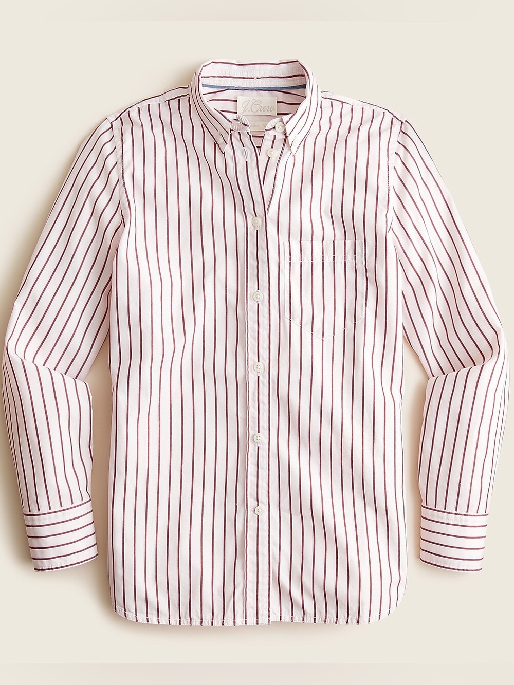 NWT J.Crew Classic-Fit Striped Button-Down Shirt (8)